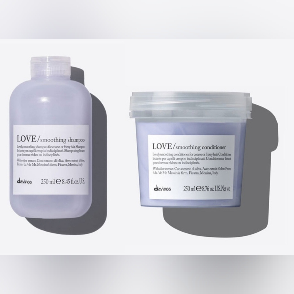 NWT Davines LOVE Shampoo and Conditioner set (full size 280/250ml)